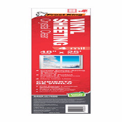 Frost King V4825/4A Crystal Clear Vinyl Sheeting, Clear, 48'' x 25' x 4mil.