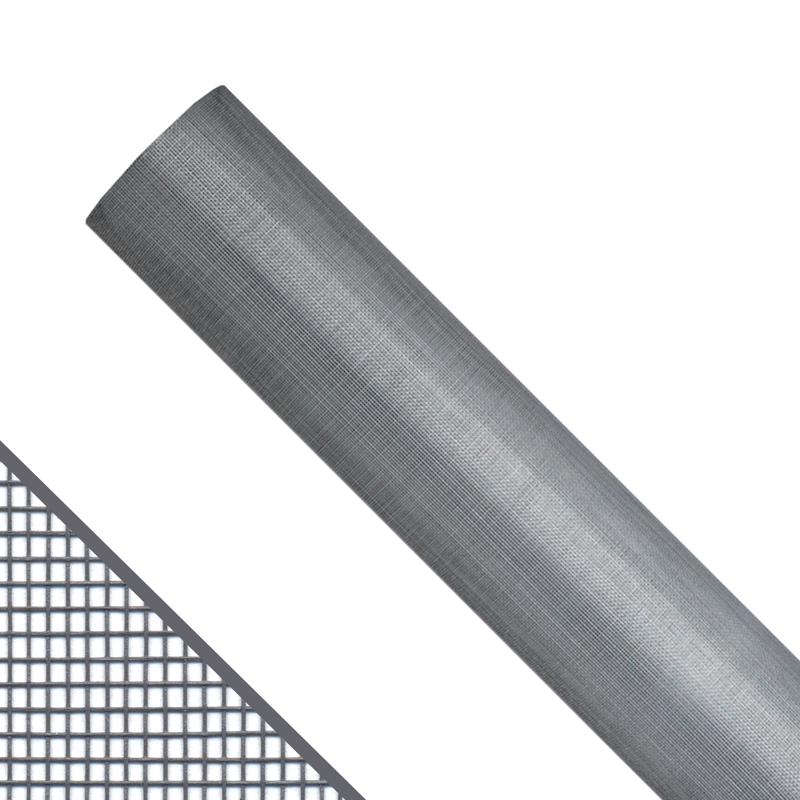 SAINT GOBAIN ADFORS FCS8768-M Fiberglass Screen, 24'' x 100', Gray
