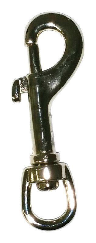 Baron 1141451 .37 in. Bolt Snap Zinc Rndeye Swivel 5025-3/8