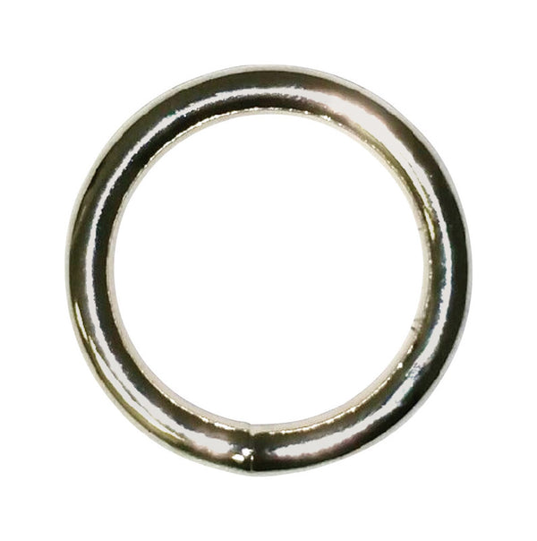 Baron Large Nickel Plated Silver Steel 1-1/4 in. L Ring 1 pk 4-1 1/4