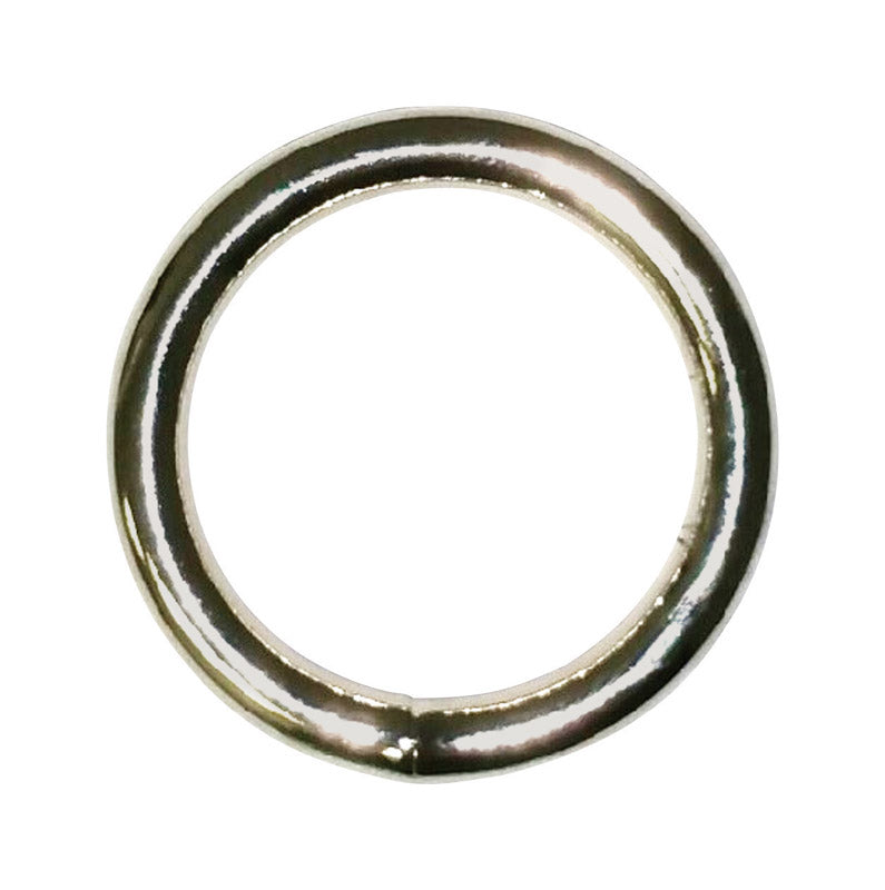 Baron Large Nickel Plated Silver Steel 1-1/4 in. L Ring 1 pk