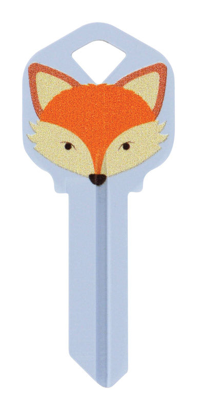 Hillman Wackey Fox House/Office Universal Key Blank Single sided