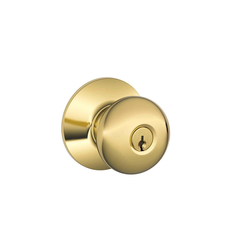 SCHLAGE LOCK CO F51 PLY 605 KA4 KA4BRS PLY Entry Lockset