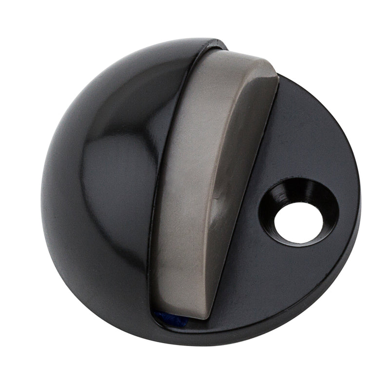 National Hardware Zinc Oil Rubbed Bronze Brown Door Stop Mounts to Floor