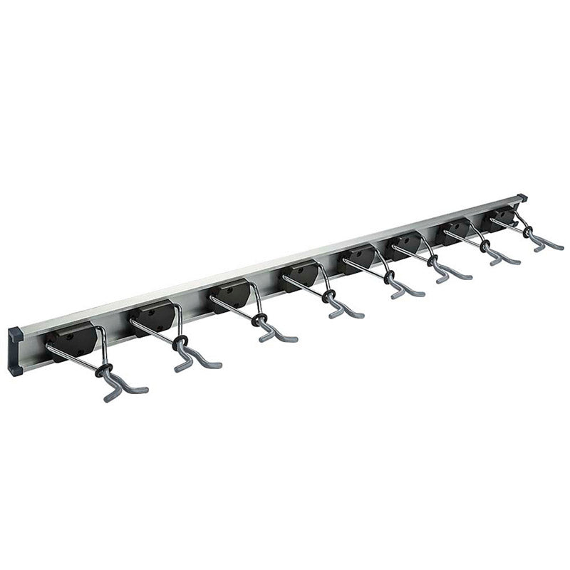 National Hardware N112-080 V2414 Sliding Grip Clamp Organizer in Gray finish