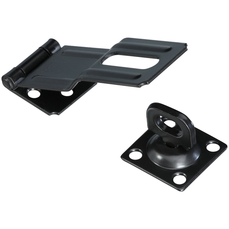 National Hardware N305-987 Safety 4-1/2In, 4-1/2", Hasps Black