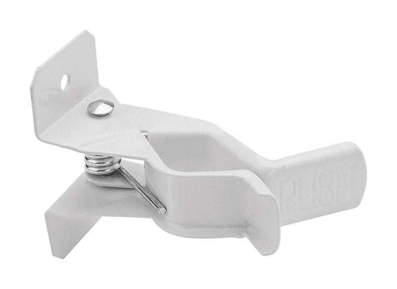 National Hardware N112-040 Tool Storage Clip, Steel, for Use with Screwdrivers and Paint Brushes, 3/4"-10x24, White Finish