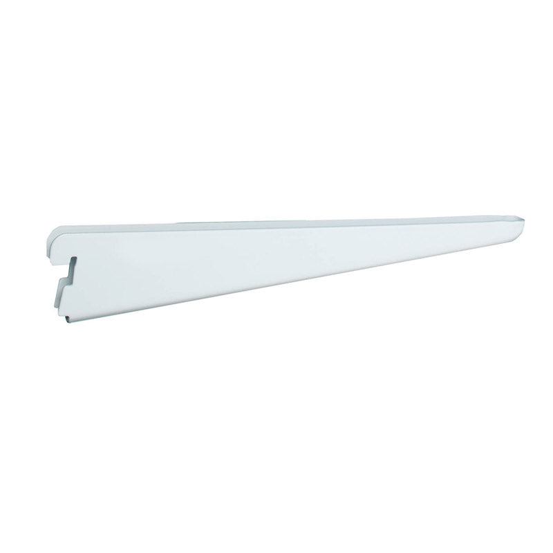 Organized Living freedomRail Bracket for Wood Shelves, 12.5-inch - White