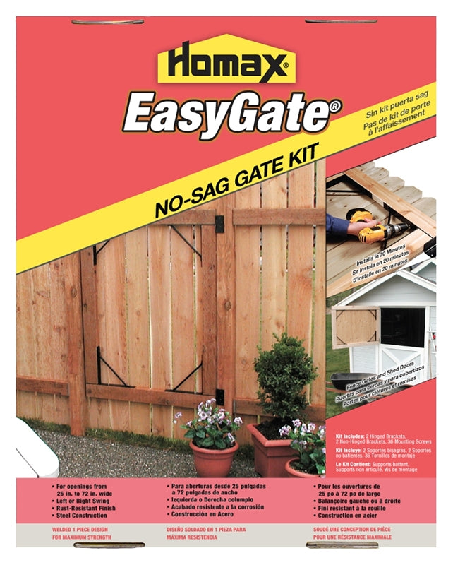 Homax 80099 Steel No Sag EasyGate Bracket Kit