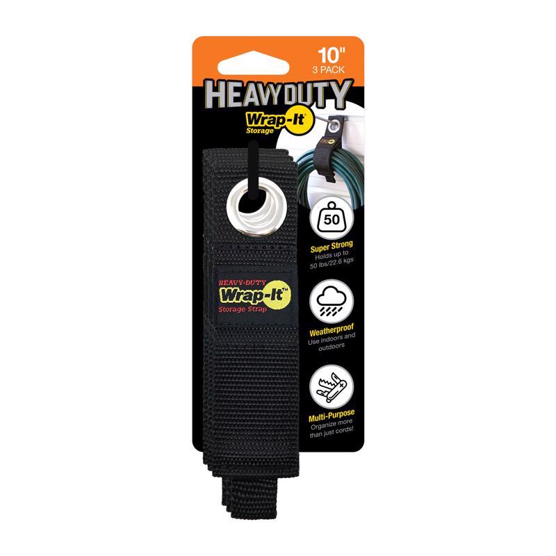 Jjaamm 103-20BX Heavy-Duty Storage Straps, 10-in, 3-Pk. - Quantity 1