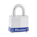 Master Lock 3D Outdoor Padlock with Key, 1 Pack, Silver