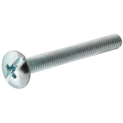 Hillman 111859 zinc-plated steel truss head machine screws, 1/4-20 x 1/2 in, 100 pk