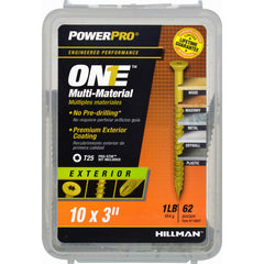 Hillman 116847 Power Pro Multi-Material Screws