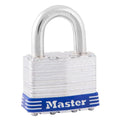 Master Lock 1D, 1, Silver Exterior Padlock