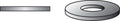 Hillman USS Flat Washers 1/4'' 270055