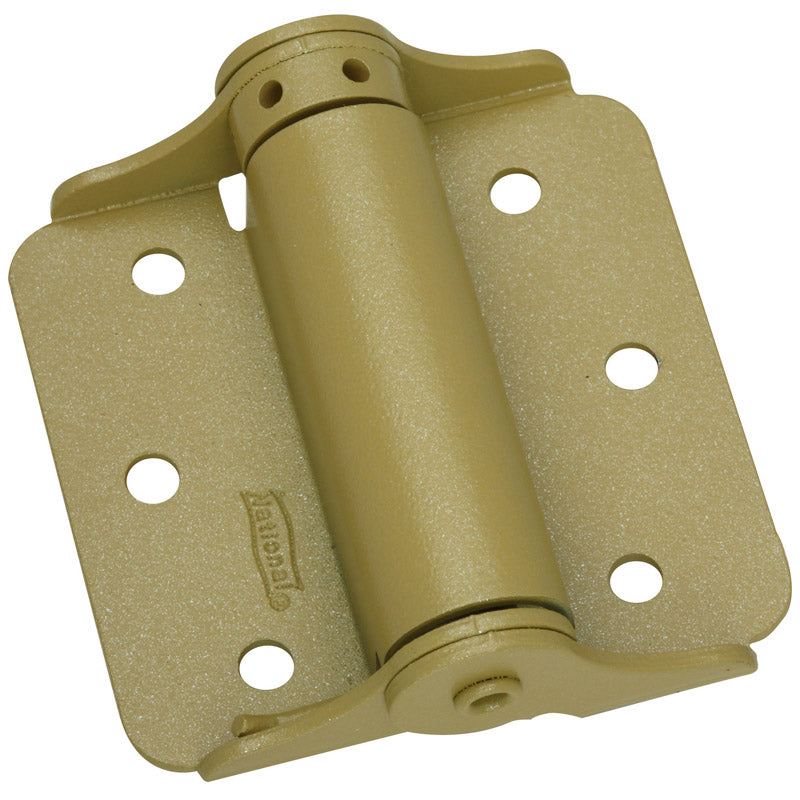 National Hardware N115-006 125 Adjustable Spring Hinges in Brass , 3", 2 piece