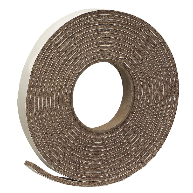 Vinyl Foam Weatherseal 3/4" Wide X 3/16" Thick X 17' Long V449b3