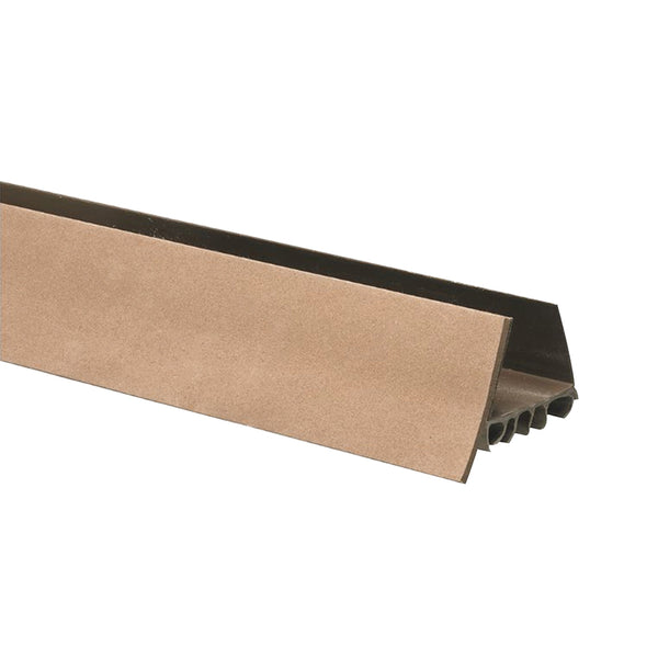 Frost King Thermoplastic Door Bottoms, 1-3/4''x36'' Long, Brown, Slide-on Door Bottom/Stop UDB77