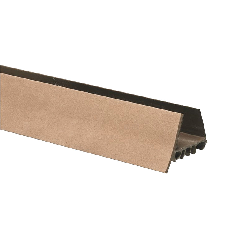 Frost King Thermoplastic Door Bottoms, 1-3/4''x36'' Long, Brown, Slide-on Door Bottom/Stop
