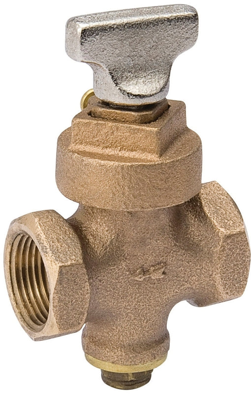 B & K 105-904NL 3/4" KEY STOP VALVE