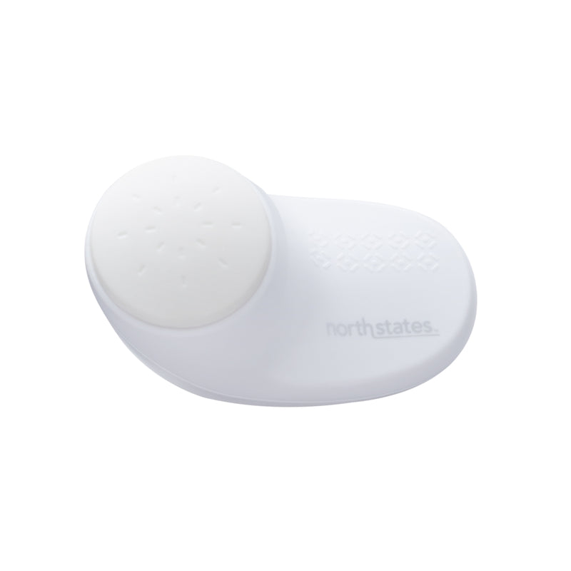 Toddleroo by North States - Rotating Door Stopper for Baby Proofing: Child Proof Door Stopper - Pack of 1 - White