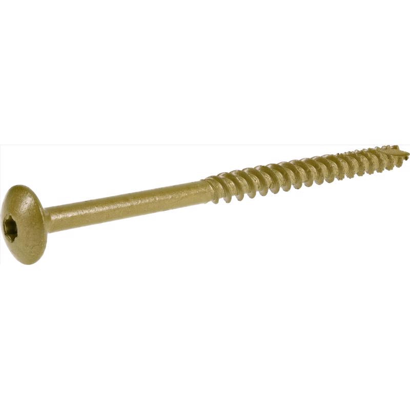 Hillman 5023111 Power Pro 0.31 x 6 in. Hex Steel Lag Screw - Pack of 4040