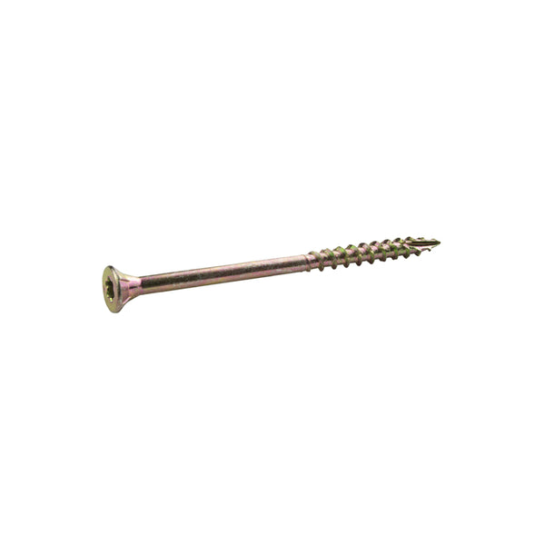 Grip-Rite PRIMESOURCE 3GCS1 1LB 9X3 CONST Screw, 9 by 3", Gold