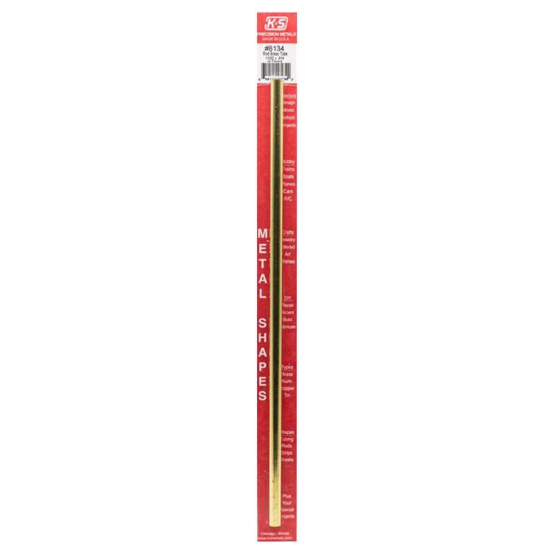 K & S PRECISION METALS 8134 11/32x12 RND BRS Tube