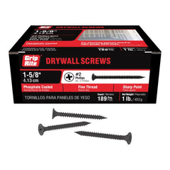 Grip Rite, 1.625 inches, Black 158DWS1