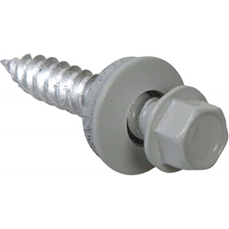 Grip-Rite Pro-Twist No. 9 Sizes x 1-1/2 in. L Hex Round Washer Head Sheet Metal Screws 1 lb. 91 - Case of: 1;