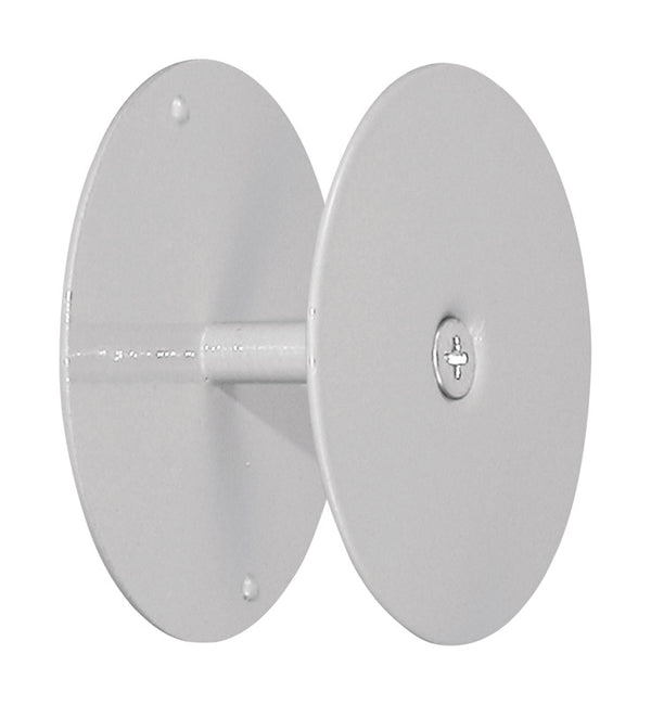 Prime Line U9515 2-5/8 Gray Primer Steel Hole Cover Plate