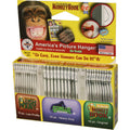 Monkey Hook Heavy-Duty Picture Hanger Set, Carbon Steel, Silver, Galvanized, 30-Piece TMH-314