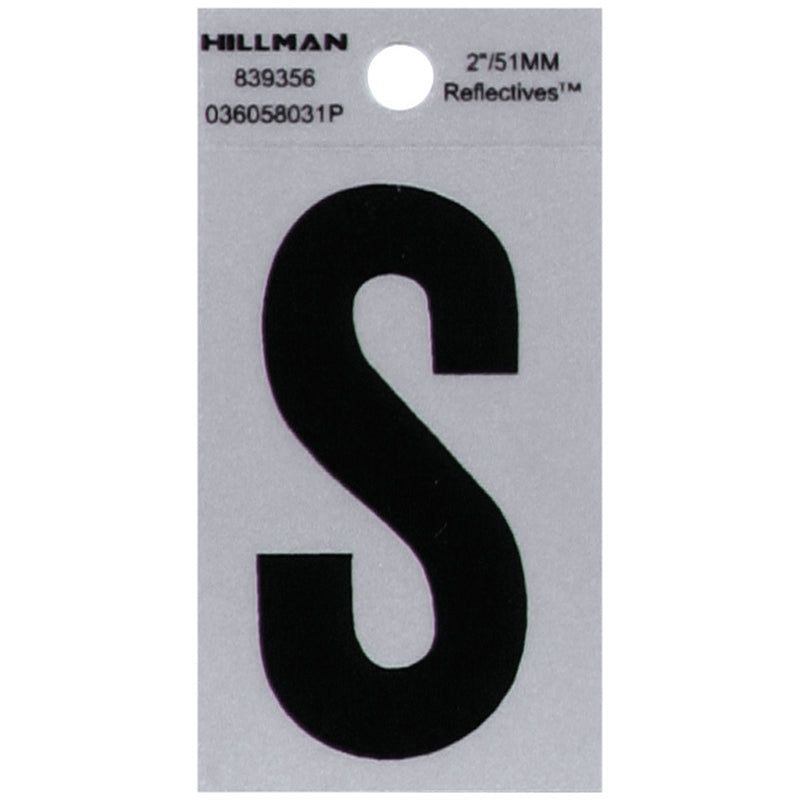 2'' BLK/SLV S ADHV 1PC6