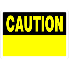 Hillman 842066 Caution Signs White