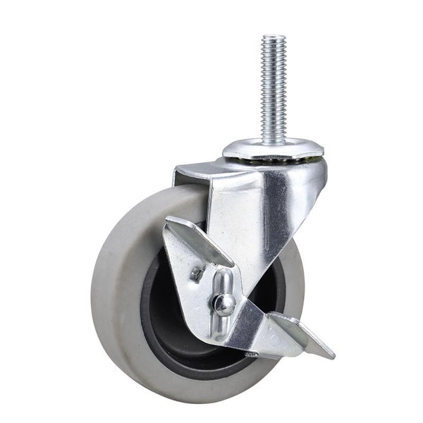 Projex 3 in. D Swivel Thermoplastic Rubber Caster 110 lb 1 pk 3266