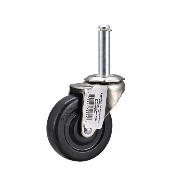 Projex 2-1/2 in. D Swivel Soft Rubber Caster 85 lb 1 pk 9197
