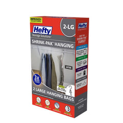 Hefty Shrink Pak - 2 Large Hanging Bags HFTPDQ70834633