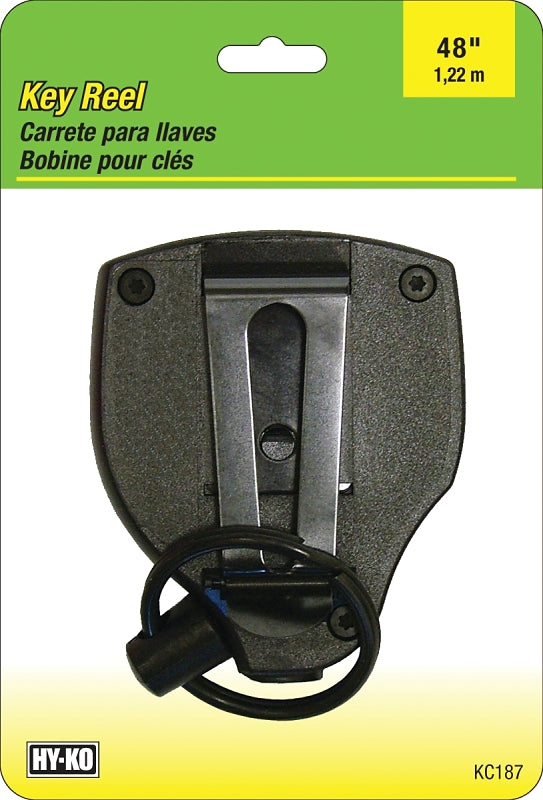 Hy-Ko Products HY-KO PROD Office Storage Accessory Black Key Reel (KC187)