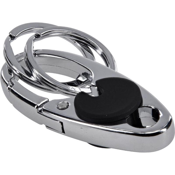 Hillman 713189 Key Clip Metal Silver Split Silver (2-Pack)