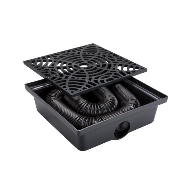 Stealth Drain Downspout Extension 12 Black 4700