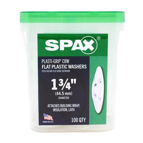 Spax Flat Washer WHT 1-3/4" 5019600517508