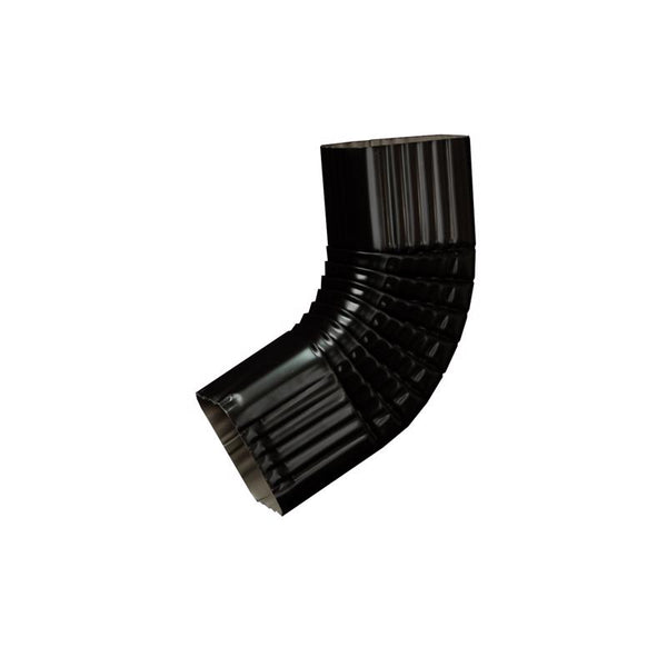 Amerimax 2 in. H X 2 in. W X 3 in. L Black Aluminum B Downspout Elbow 2506535