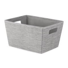 Whitmor 5455-1501 shelf storage tote, Gray