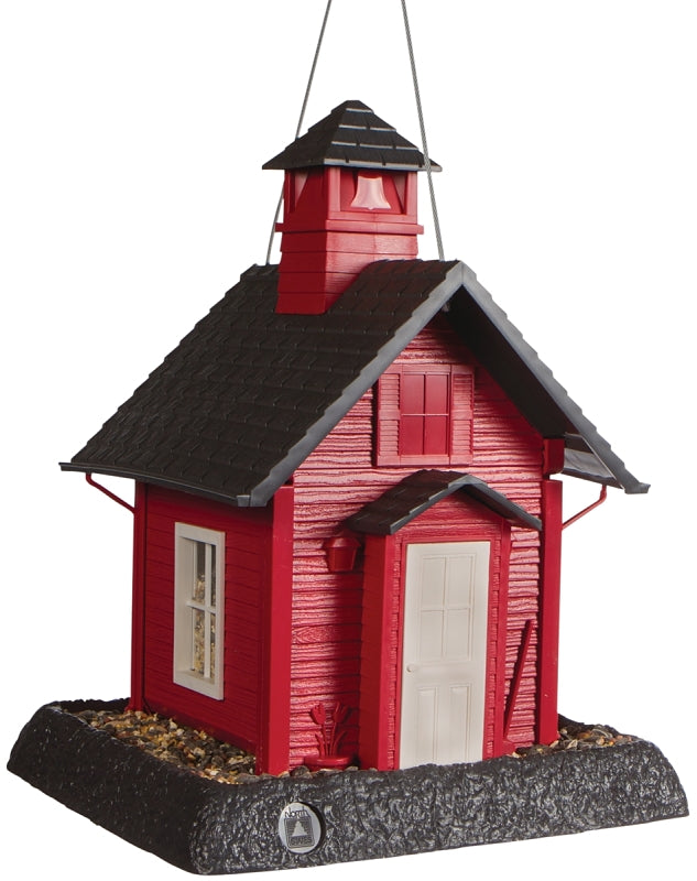SCHOOL HOUSE BIRD FEEDER