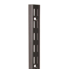 Knape & Vogt 82 BLK 39 shelf standard, Black