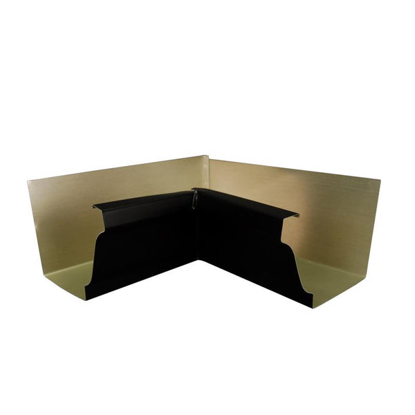 Amerimax 5051563 3.75 x 8.88 x 8.88 in. Black Aluminum K Inside Miter 2500135