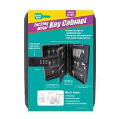 Lucky Line 61100 key cabinet, Black