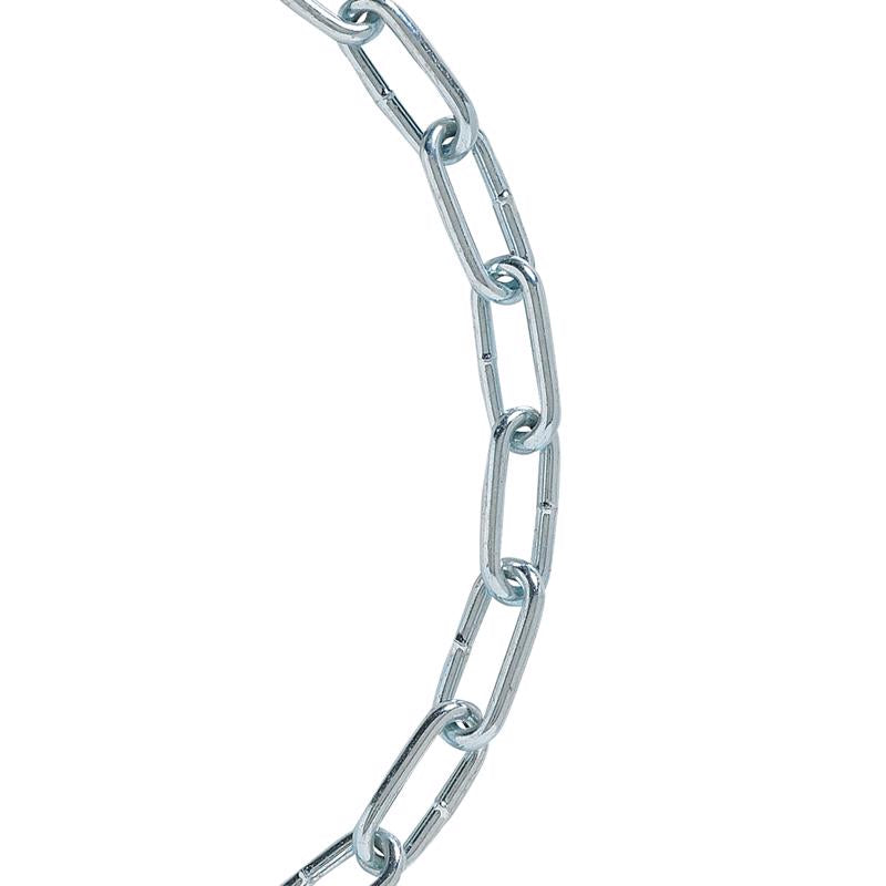 Koch A10922 2/0 by 20-Feet Coil Straight Chain, Zinc Plated