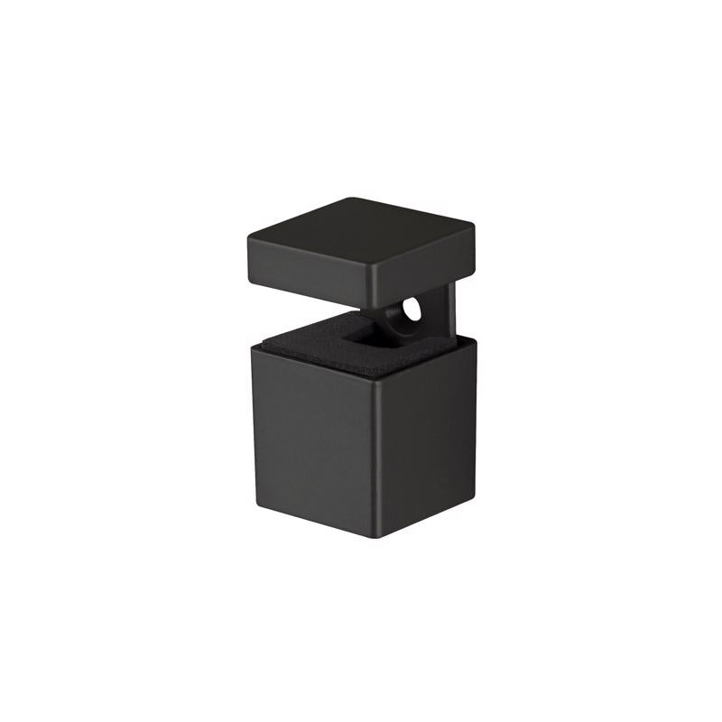 Dolle 5059038 2.5 x 1.3 x 1.3 in. Bloc Black Metal Shelf Clips - Pack of 5
