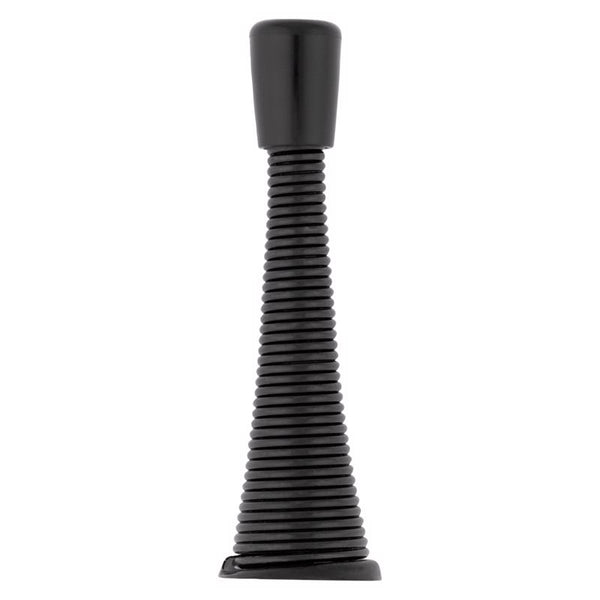 National Hardware 232 4" Spring Door Stop - Matte Black N830-581